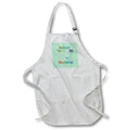 Apron - Happy 51st Birthday, Cupcake with Candle, Balloons, Hat, Colorful Birthday Design