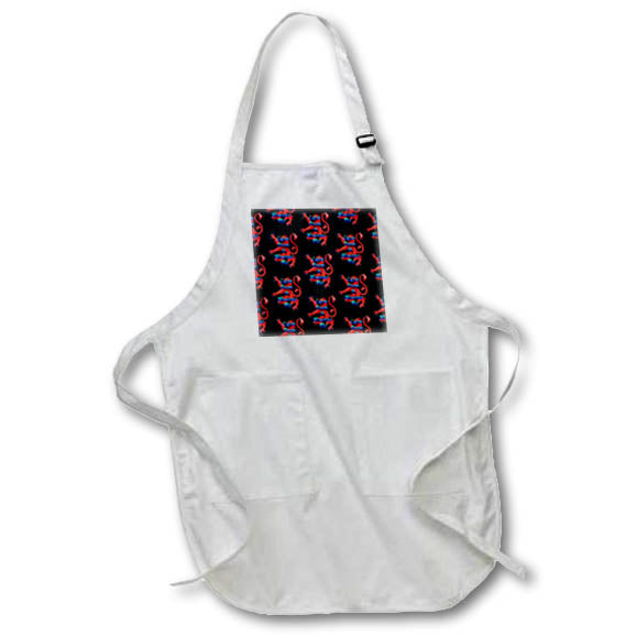 Apron - Red Lion Herald pattern Calm Down It Was Not Me funny Scottish accent. Creative Studios – Scottish Fun