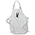 Apron - A black awareness ribbon Awareness - Black Ribbon
