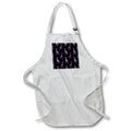 Apron - Modern Purple and Pink Giraffe Pattern Patterns