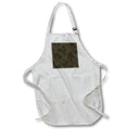 Apron - Chic Image Of Gold Dot Scallops Pattern Patterns