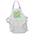 Apron - A fun splatter pattern in mint and orange Design - Mint and Orange Splatter