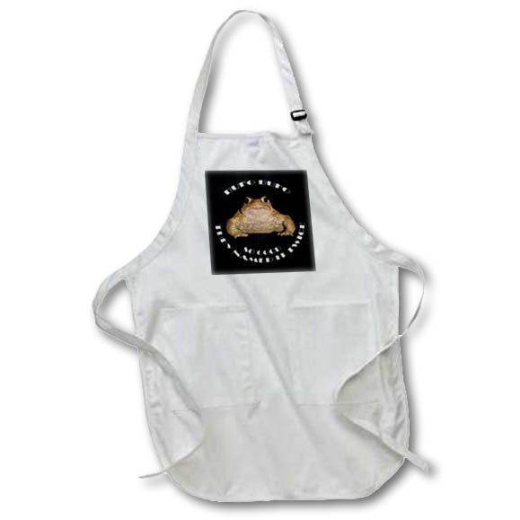Apron - Bufo Bufo So Good They Named It Twice Vector Art - Toad Humor