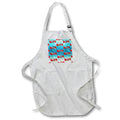 Apron - Underwater patterned male SCUBA diver graphic with DIVE flag. Creative Studios – SCUBA Diving