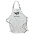 Apron - shhh no me importa graphics - Latina