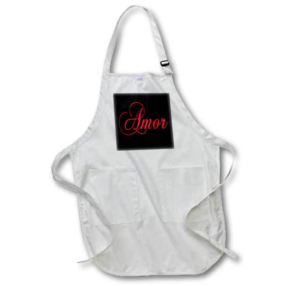 Apron - amor graphics - Latina