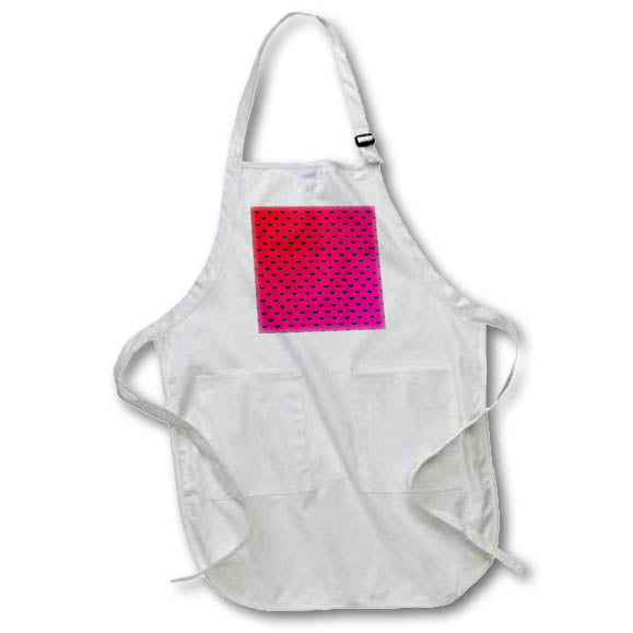 Apron - A cute pattern of tiny bats on a pink background Halloween - Tiny Bats Pink