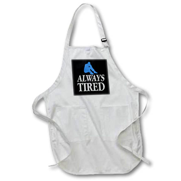 Apron - Image of Words Always Tired – Sarcasm