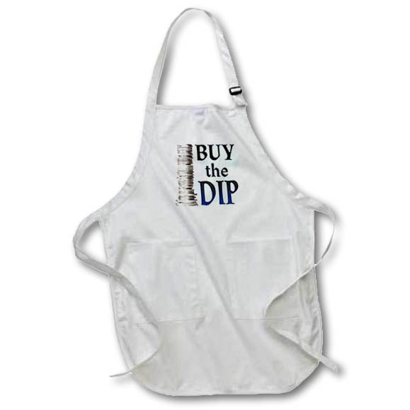 Apron - Image of Words Buy The Dip – Cryptocurrency