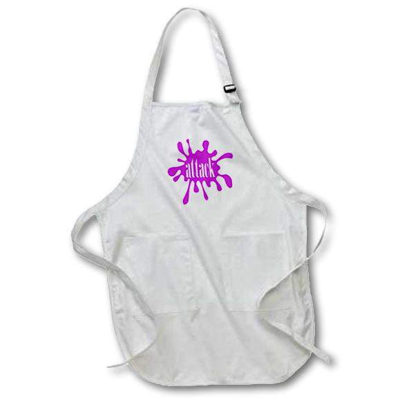 Apron - Image of Word Attack On Splash Graphic – Power Words