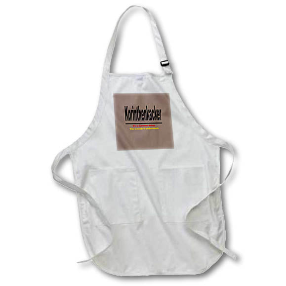 Apron - Korinthenkacker - Its A German Thing. You Wouldnt Understand. Typography - German Language
