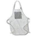 Apron - Modern Image Of Silver Image Of Metal Herringbone Pattern Patterns