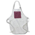 Apron - Glam Pink Image Of Glitter Damask Pattern Patterns