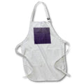 Apron - Purple and Black Celtic Squares Pattern Patterns