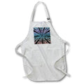 Apron - Blue, Purple, Pink, Green Starburst Design Patterns