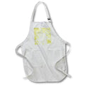 Apron - Pretty Green Leaf Design Patterns