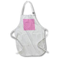 Apron - Pink and White Happy Easter Pattern Patterns