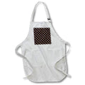 Apron - Rottweiler Puppy Shocked Open Mouth Expression Pattern Pattern - Rottweiler Puppy