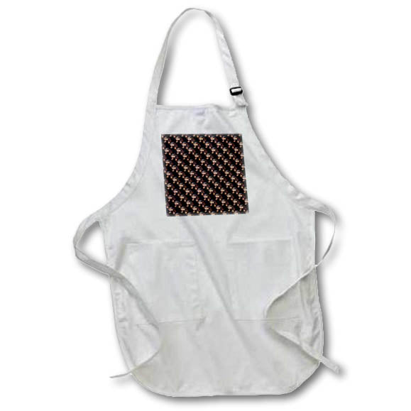 Apron - Rottweiler Puppy Shocked Open Mouth Expression Pattern Pattern - Rottweiler Puppy