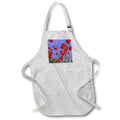 Apron - Artistic Botanical Red Poppies Vector Art - Poppies