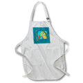 Apron - Artistic Toucan with Vertical TOUCAN Text Vector Art - Toucan