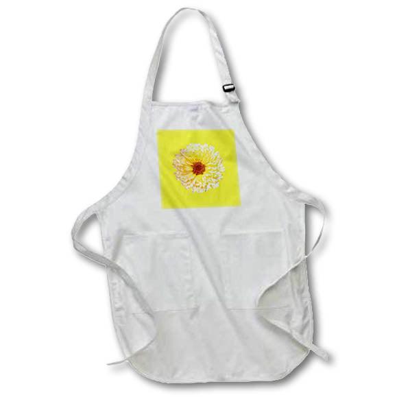 Apron - Beautiful Yellow Marigold Botanical Art Vector Art - Marigold