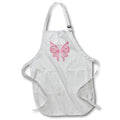 Apron - Pretty Pink on Pink Butterfly Illustration Illustrations