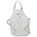 Apron - Cute Pink and White Easter Rabbit Illustration Illustrations