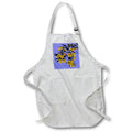 Apron - Gelsemium Sempervirens Carolina Jasmine Blossom Vector Vector Art - Carolina Jasmine