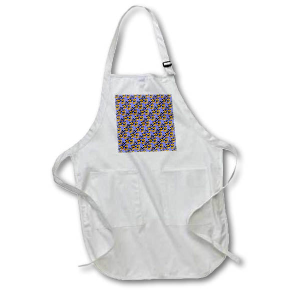 Apron - Gelsemium Sempervirens Carolina Jasmine Blossom Pattern Pattern- Carolina Jasmine