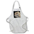 Apron - Chameleon With Sinister Facial Expression Vector Art Vector Art - Chameleon Lizard