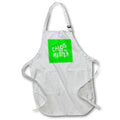 Apron - Chaos Has No Master Messy White Graffiti Text Typography - Chaos