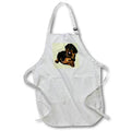 Apron - Cute Rottweiler Puppy Vector Vector Art - Rottweiler Puppy
