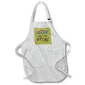 Apron - Different Does Not Mean Wrong Purple And Black Text Typography - Inspirational Quote
