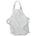 Apron - Cute Purple and Pink Floral Unicorn Faces and Floral Pattern Patterns