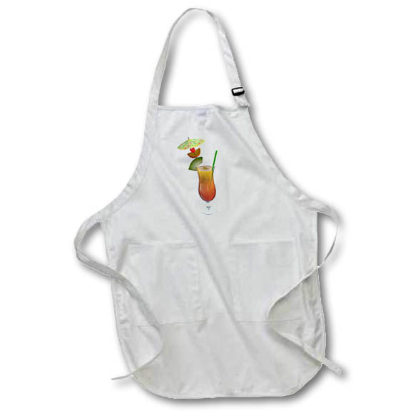 Apron - A Mai Tai alcoholic drink Graphics Drinks