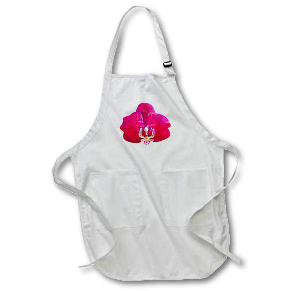 Apron - A mauve orchid Graphics Flower