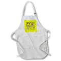 Apron - Divorced The Narcissistic Bitch Grey Text Typography - Divorce