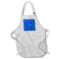 Apron - Blue irregular triangle mosaic design Zydd - Triangle Backgrounds