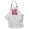 Apron - Honey pattern in pastel pink tones Zydd - Hexagonal Backgrounds