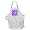 Apron - Light purple hexagon mosaic design Zydd - Hexagonal Backgrounds