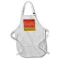 Apron - Colored horizontal chevron pattern Zydd - Chevron Patterns
