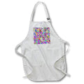 Apron - Colorful triangle mosaic background design Zydd - Triangle Backgrounds