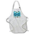 Apron - Nautical pattern of First Mate anchor and ship wheels. Creative Studios – Sailing