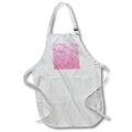 Apron - Cute pink flamingo pattern on a pink background. Creative Studios – Flamingos
