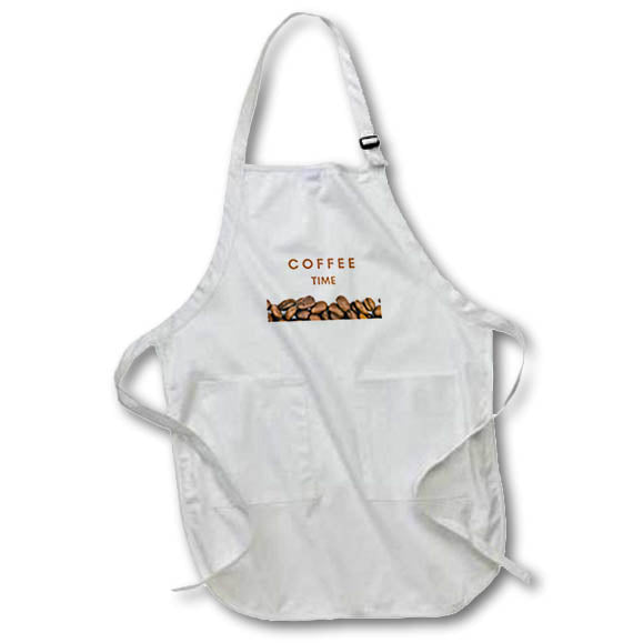 Apron - Cute but Simple Coffee Quotes 3dRose- Coffee quotes