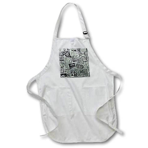 Apron - DOODLE COLLECTION DYLAN SEIBOLD - MONOCHROME