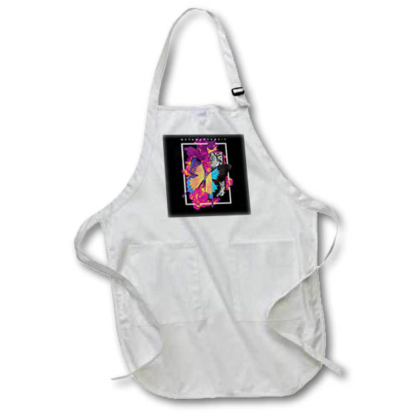 Apron - Metamorposis Butterfly Digital Art