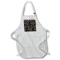 Apron - Modern Image Of Rust Diamond Image Of Metal Geometric Pattern Geometric Patterns