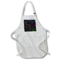 Apron - Modern Pink and Green Circle Geometric Gradient Pattern Geometric Patterns